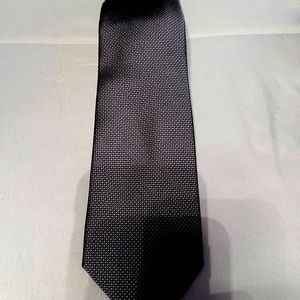 NWT Joseph Abboud Neck Tie Men’s Wearhouse Charcoal Pattern 100% Silk